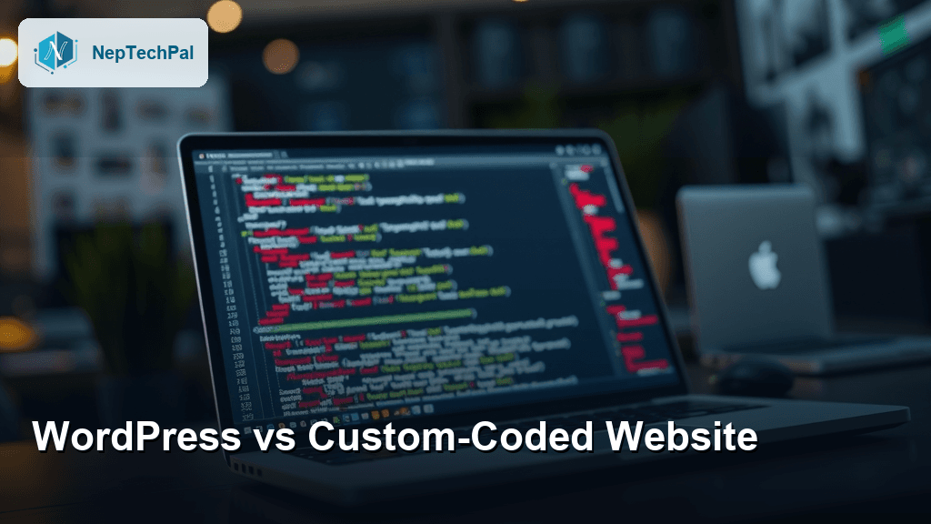 WordPress vs Custom-Coded Website: Which Option Saves Your Nepali Business More Money?