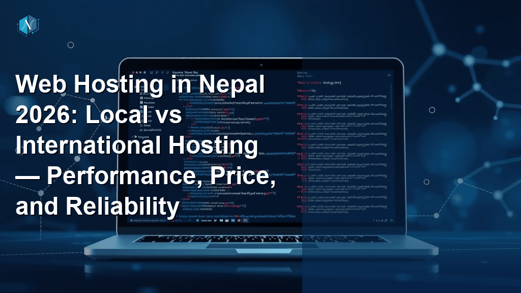 Web Hosting in Nepal 2026: Local vs International Hosting — Performance, Price, and Reliability