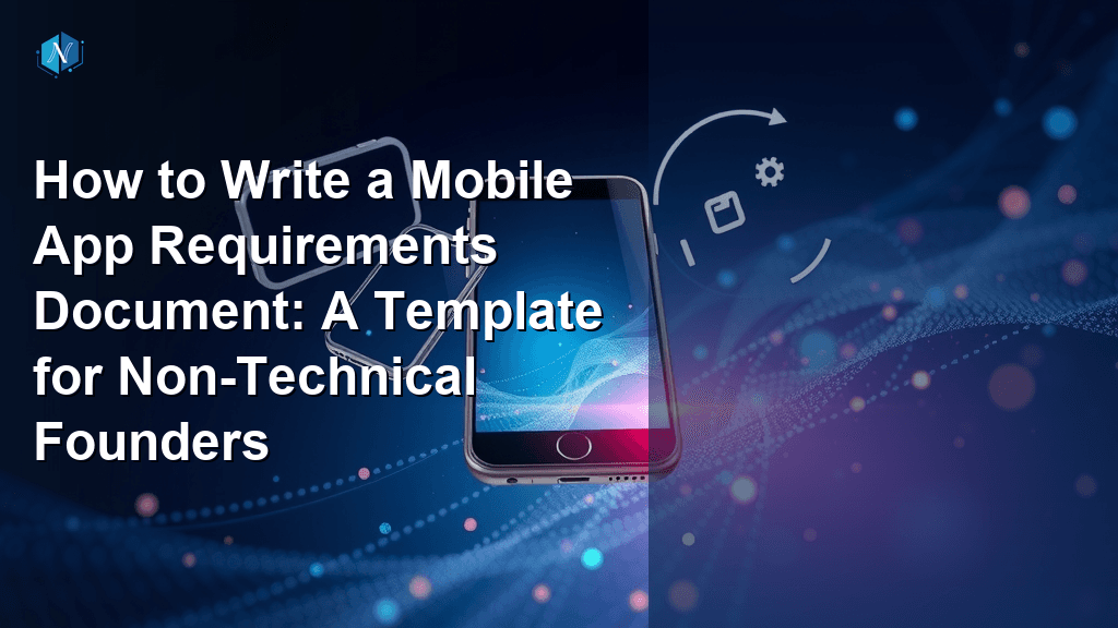 How to Write a Mobile App Requirements Document: A Template for Non-Technical Founders