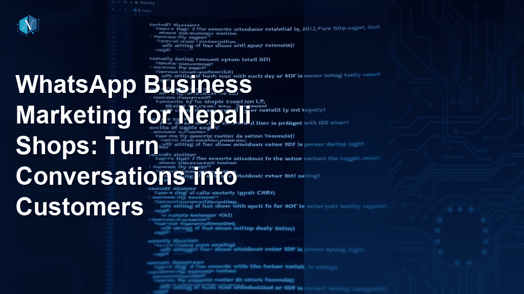 WhatsApp Business Marketing for Nepali Shops: Turn Conversations into Customers