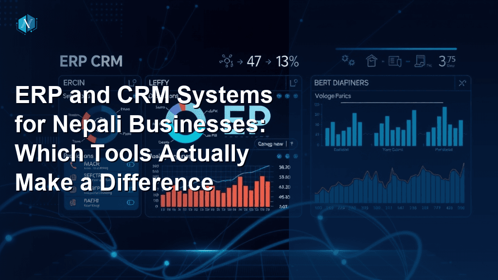 ERP and CRM Systems for Nepali Businesses: Which Tools Actually Make a Difference